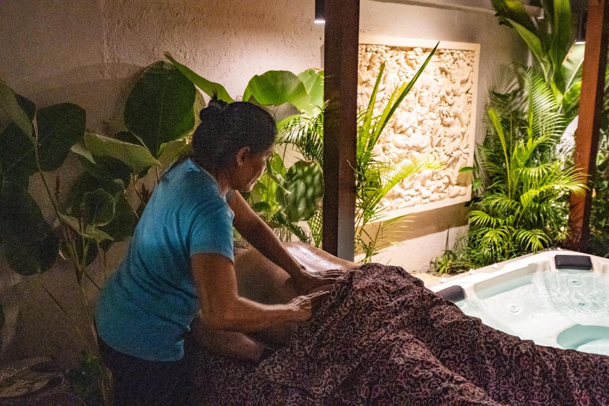 サヌール Tranquility Manor Baliヴィラ エクステリア 写真