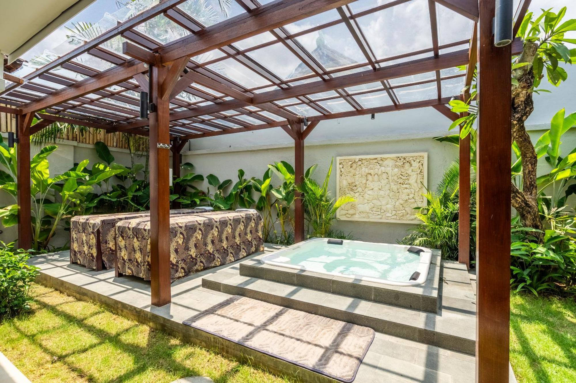 サヌール Tranquility Manor Baliヴィラ エクステリア 写真